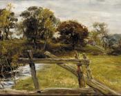 约翰 埃弗里特 米莱斯 : View Near Hampstead